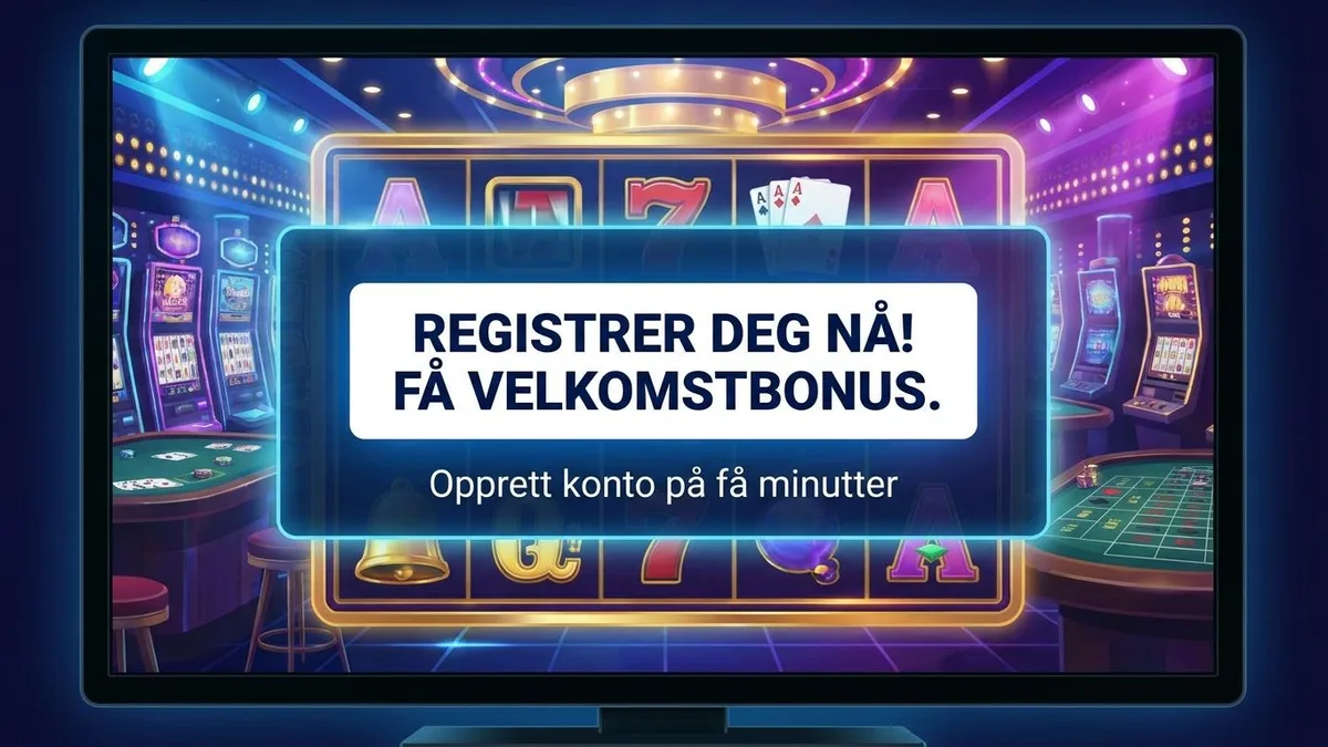 Registrer deg med bonus